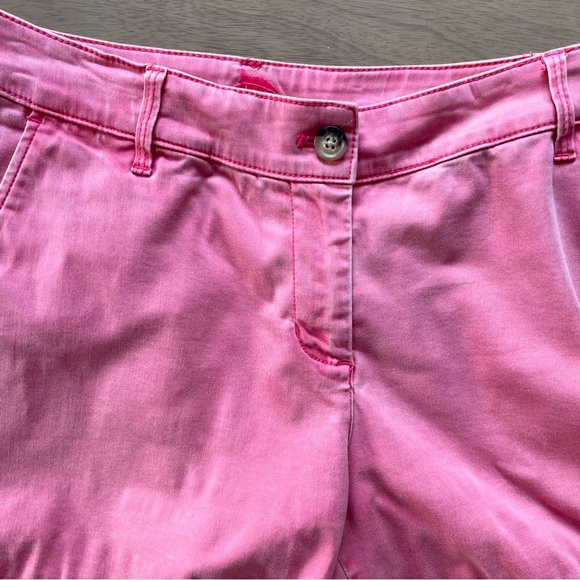Tommy Bahama Pink Bermuda Shorts Lightweight Cotton Casual - Picture 2 of 8